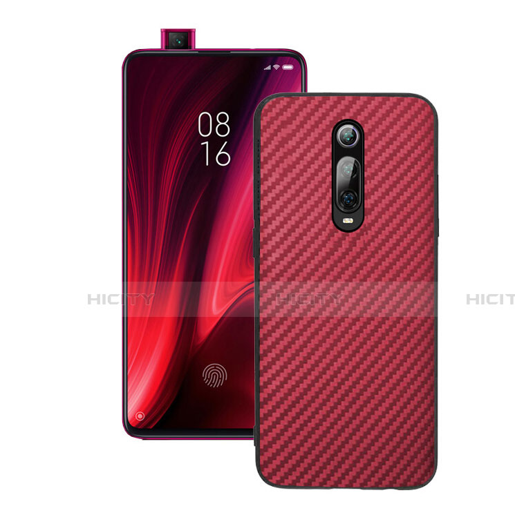 Silikon Hülle Handyhülle Gummi Schutzhülle Flexible Tasche Köper Y01 für Xiaomi Mi 9T Pro Rot