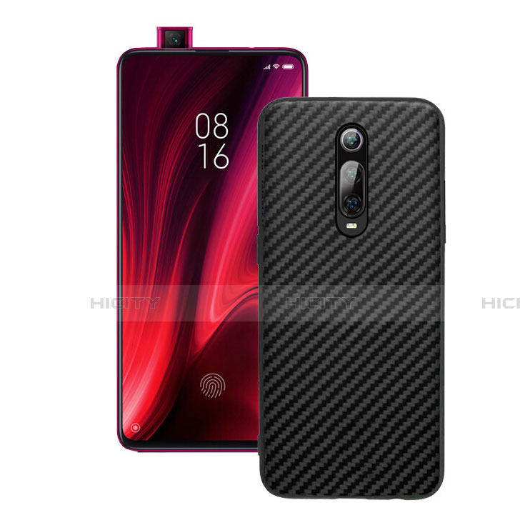 Silikon Hülle Handyhülle Gummi Schutzhülle Flexible Tasche Köper Y01 für Xiaomi Redmi K20 Pro Schwarz