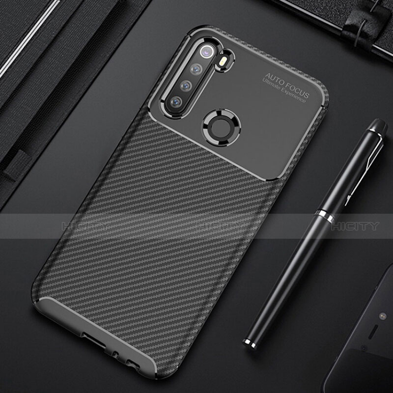 Silikon Hülle Handyhülle Gummi Schutzhülle Flexible Tasche Köper Y01 für Xiaomi Redmi Note 8 Schwarz Plus