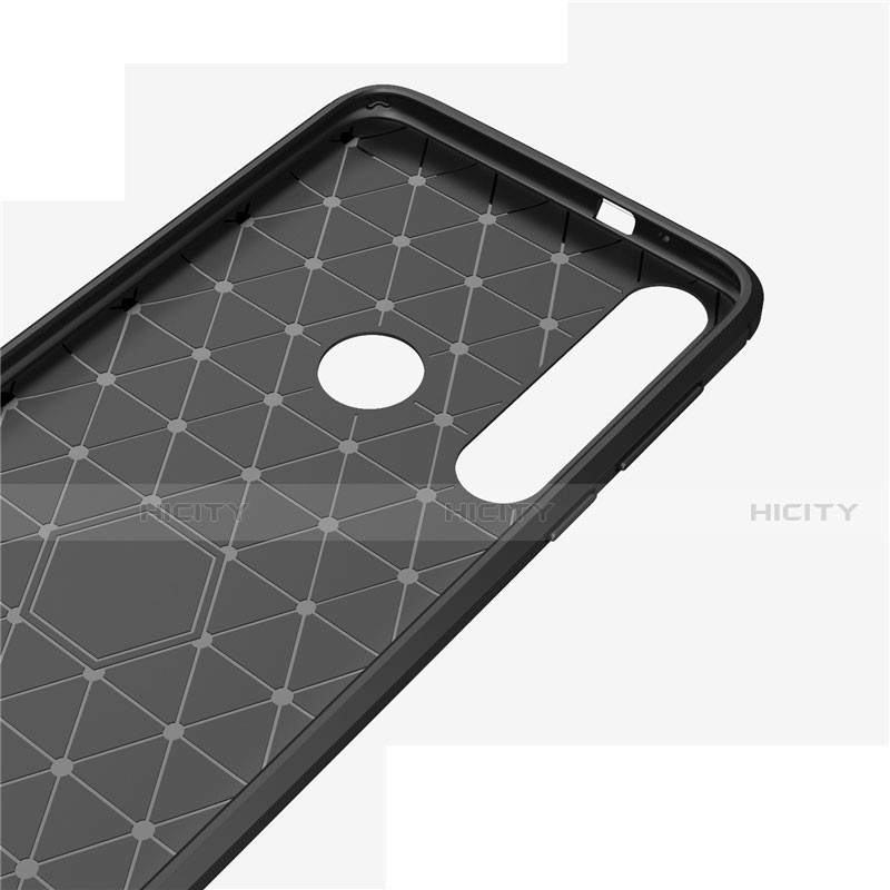 Silikon Hülle Handyhülle Gummi Schutzhülle Flexible Tasche Line für Motorola Moto G8 Play