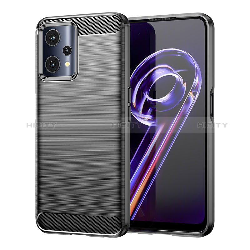 Silikon Hülle Handyhülle Gummi Schutzhülle Flexible Tasche Line für Realme 9 Pro 5G