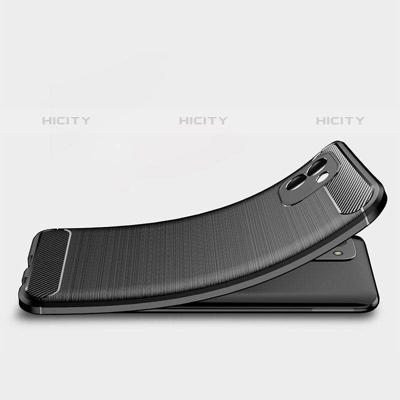 Silikon Hülle Handyhülle Gummi Schutzhülle Flexible Tasche Line für Samsung Galaxy A03