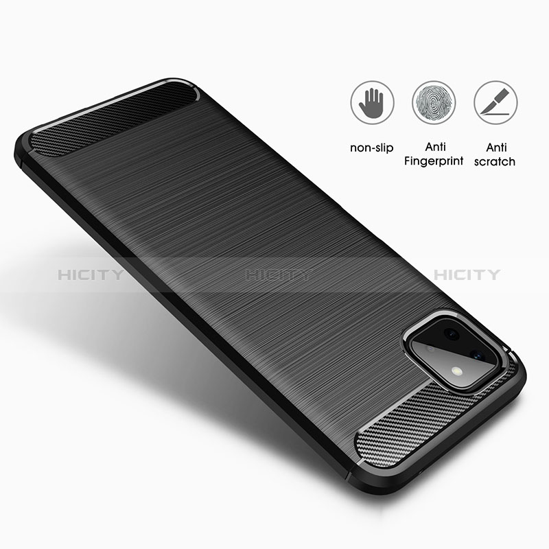 Silikon Hülle Handyhülle Gummi Schutzhülle Flexible Tasche Line für Samsung Galaxy A22s 5G