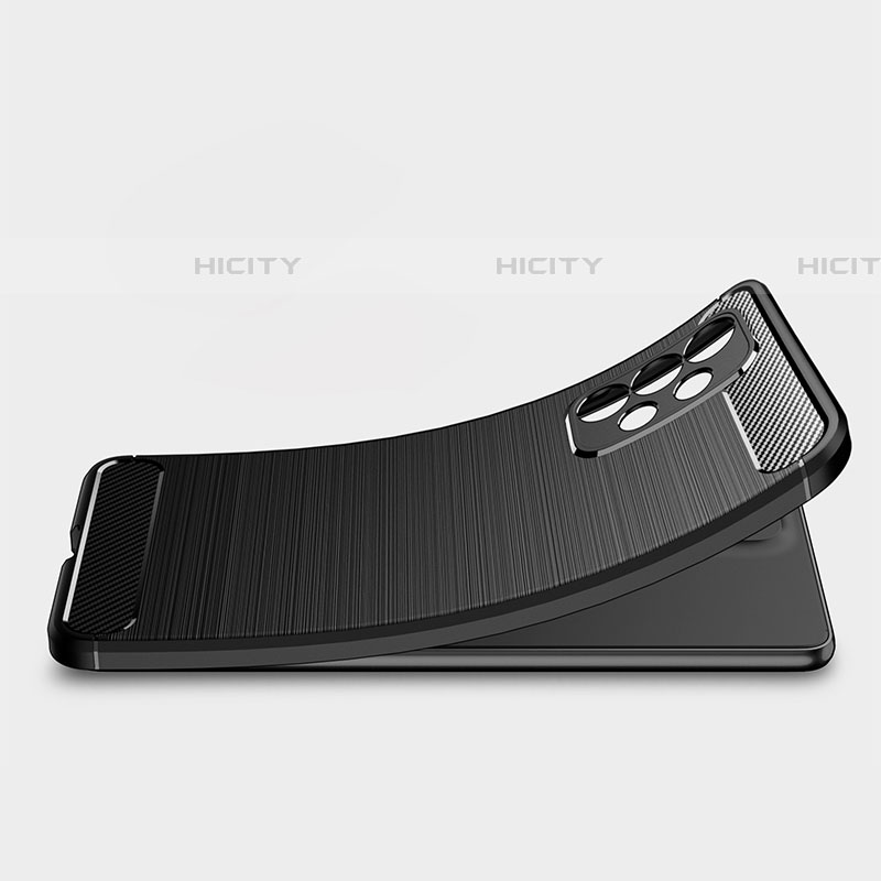 Silikon Hülle Handyhülle Gummi Schutzhülle Flexible Tasche Line für Samsung Galaxy A73 5G