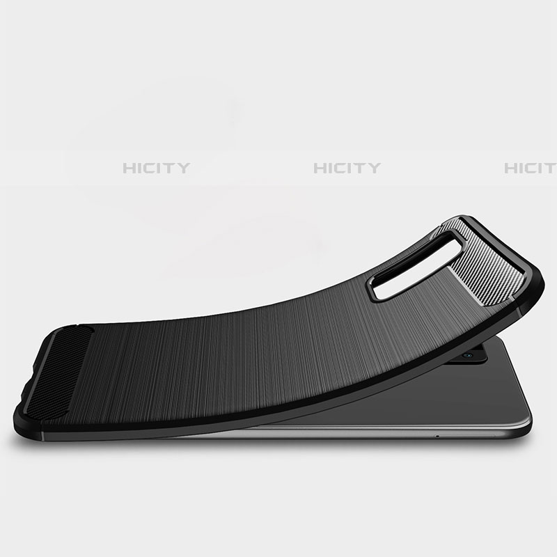 Silikon Hülle Handyhülle Gummi Schutzhülle Flexible Tasche Line für Samsung Galaxy F52 5G groß