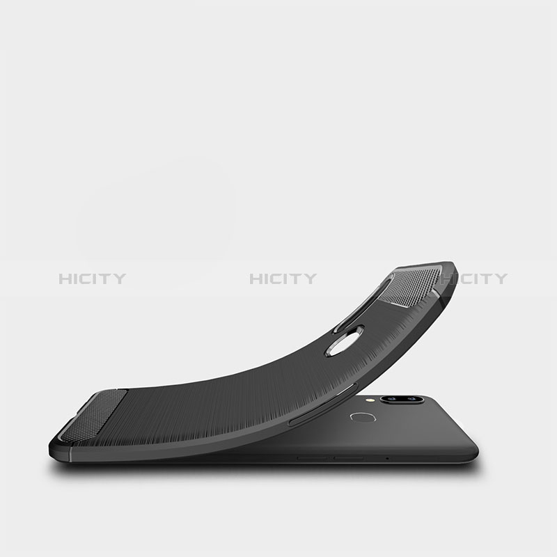 Silikon Hülle Handyhülle Gummi Schutzhülle Flexible Tasche Line für Samsung Galaxy M01s