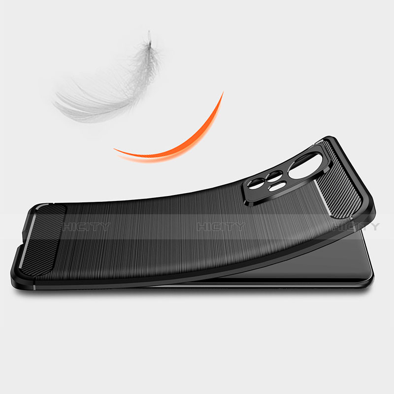 Silikon Hülle Handyhülle Gummi Schutzhülle Flexible Tasche Line für Xiaomi Mi 12 5G groß