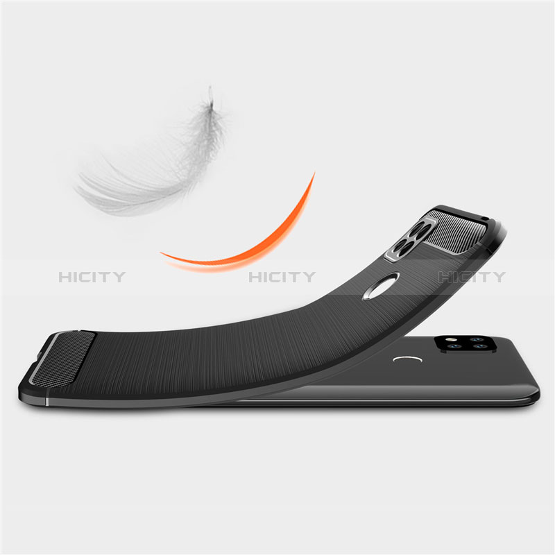 Silikon Hülle Handyhülle Gummi Schutzhülle Flexible Tasche Line für Xiaomi POCO C31