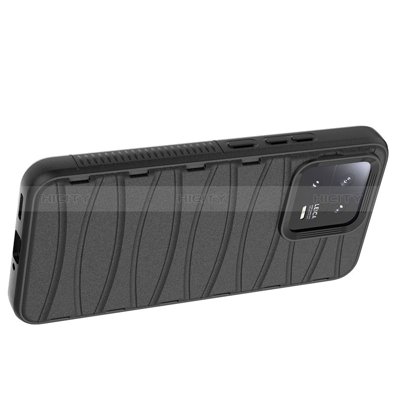 Silikon Hülle Handyhülle Gummi Schutzhülle Flexible Tasche Line KC1 für Xiaomi Mi 13 5G groß