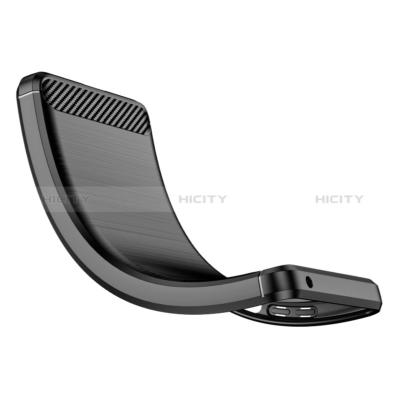 Silikon Hülle Handyhülle Gummi Schutzhülle Flexible Tasche Line MF1 für Xiaomi Poco F3 5G groß