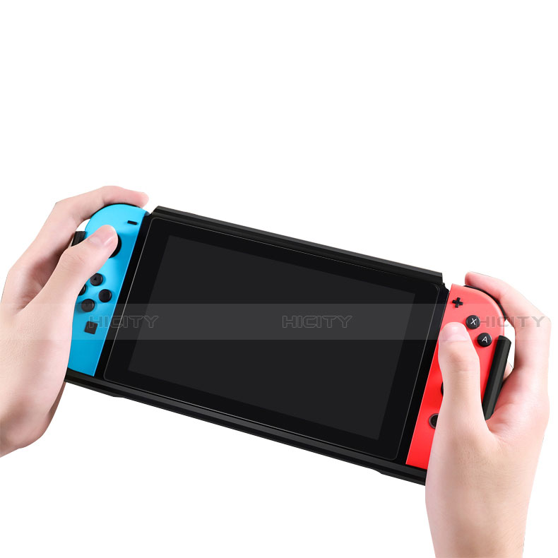 Silikon Hülle Handyhülle Gummi Schutzhülle Flexible Tasche Line S01 für Nintendo Switch