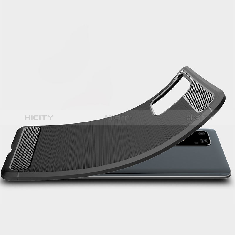 Silikon Hülle Handyhülle Gummi Schutzhülle Flexible Tasche Line WL1 für Samsung Galaxy M80S