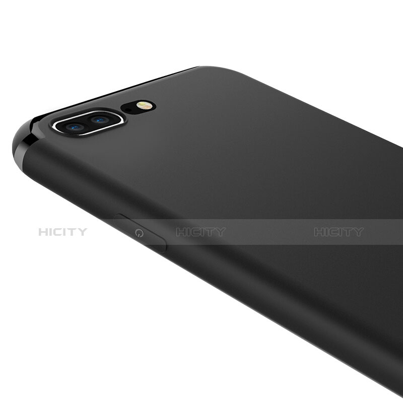 Silikon Hülle Handyhülle Gummi Schutzhülle für Apple iPhone 7 Plus Schwarz