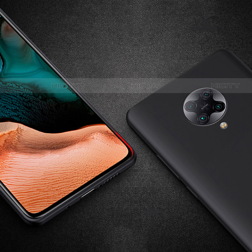 Silikon Hülle Handyhülle Gummi Schutzhülle für Xiaomi Poco F2 Pro Schwarz