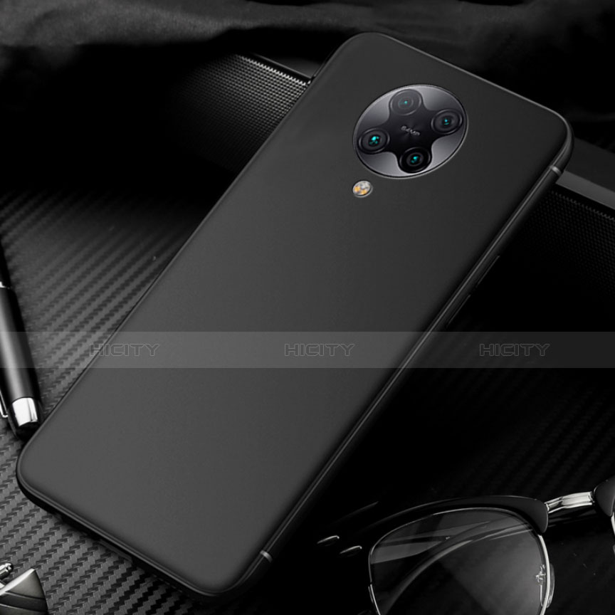 Silikon Hülle Handyhülle Gummi Schutzhülle für Xiaomi Redmi K30 Pro Zoom Schwarz