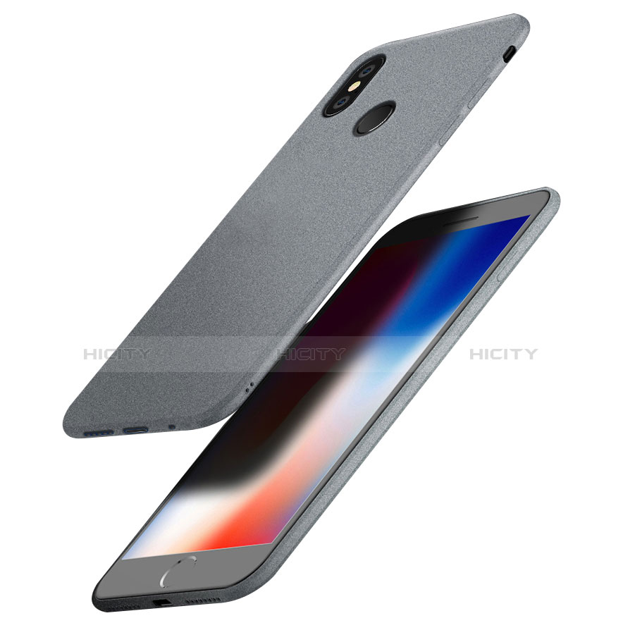 Silikon Hülle Handyhülle Gummi Schutzhülle für Xiaomi Redmi S2 Grau