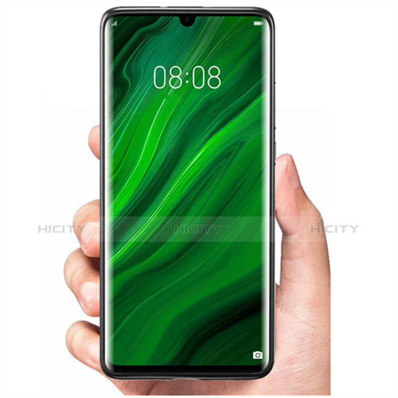 Silikon Hülle Handyhülle Gummi Schutzhülle Köper B02 für Huawei P30 Pro New Edition Schwarz