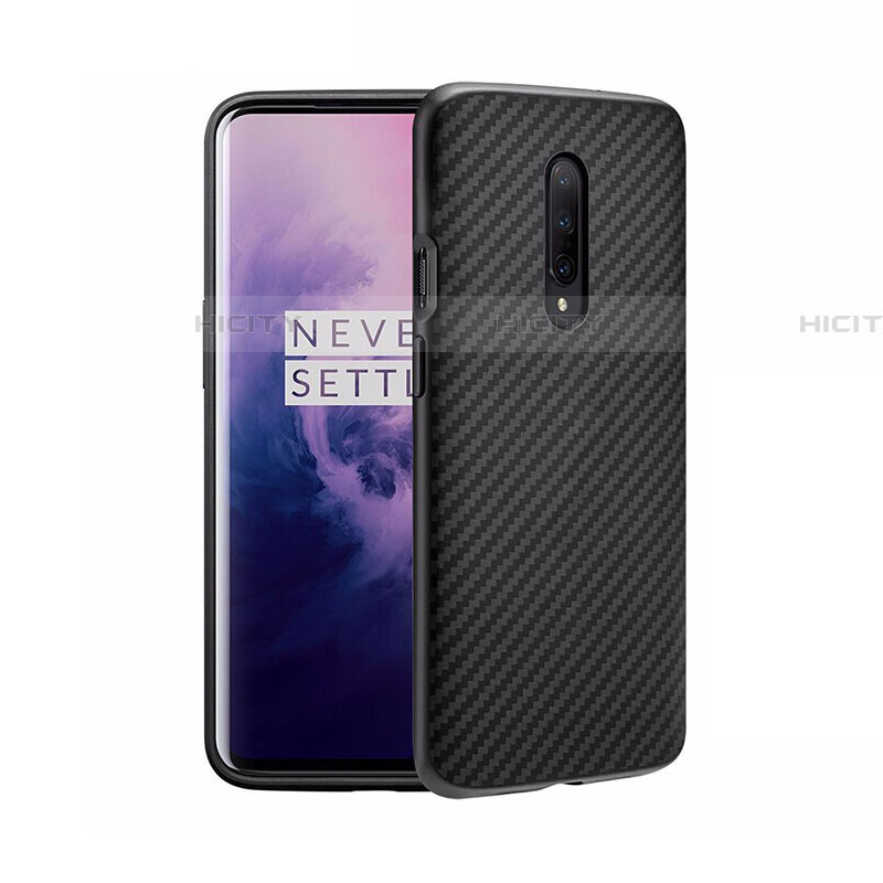 Silikon Hülle Handyhülle Gummi Schutzhülle Köper B02 für OnePlus 8 Schwarz