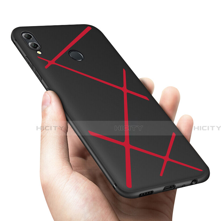 Silikon Hülle Handyhülle Gummi Schutzhülle Köper für Huawei Honor V10 Lite Rot