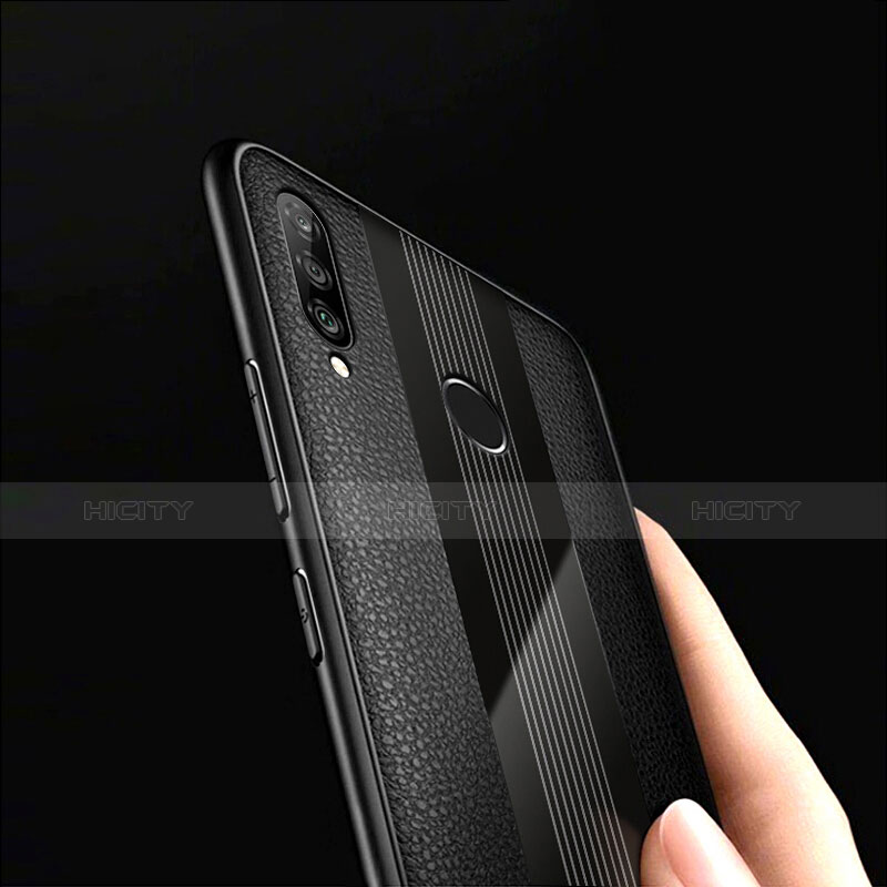 Silikon Hülle Handyhülle Gummi Schutzhülle Köper für Huawei P30 Lite New Edition Schwarz