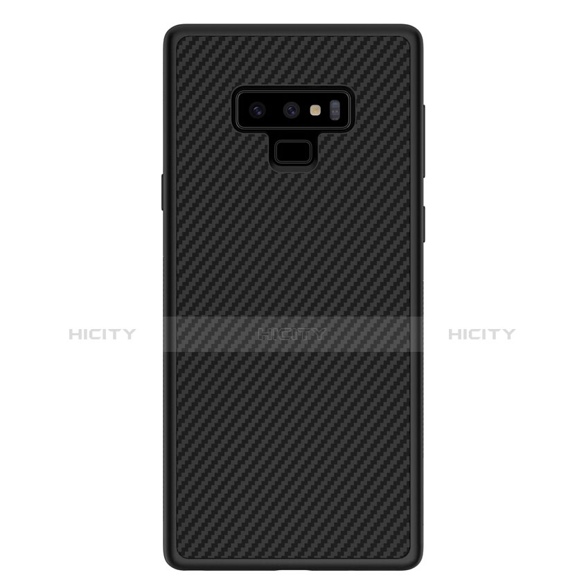 Silikon Hülle Handyhülle Gummi Schutzhülle Köper für Samsung Galaxy Note 9 Schwarz