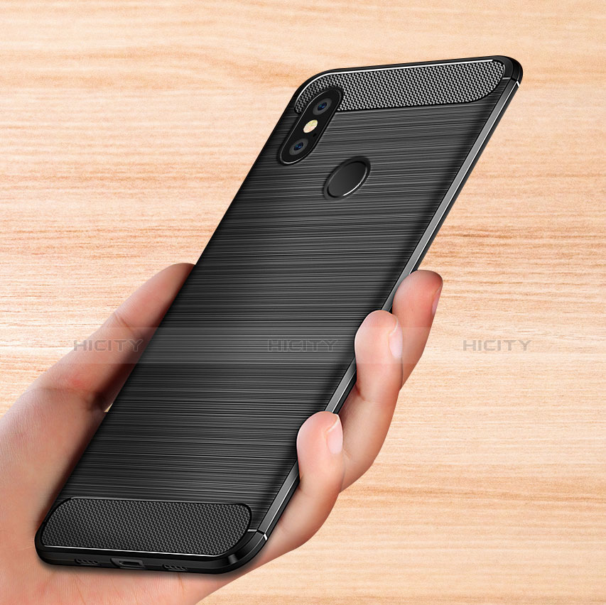 Silikon Hülle Handyhülle Gummi Schutzhülle Köper für Xiaomi Mi Mix 3 Schwarz