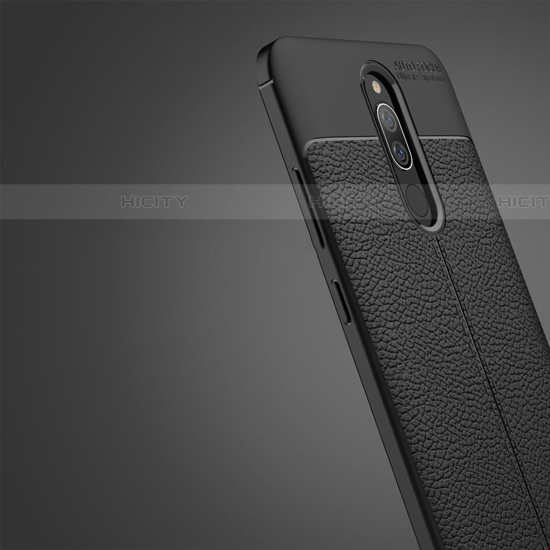 Silikon Hülle Handyhülle Gummi Schutzhülle Leder für Xiaomi Redmi 8 Schwarz