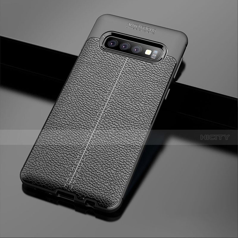 Silikon Hülle Handyhülle Gummi Schutzhülle Leder Tasche A02 für Samsung Galaxy S10