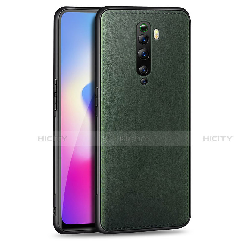 Silikon Hülle Handyhülle Gummi Schutzhülle Leder Tasche C02 für Oppo Reno2 Z