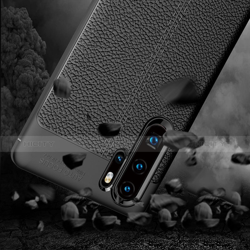 Silikon Hülle Handyhülle Gummi Schutzhülle Leder Tasche für Huawei P30 Pro New Edition groß