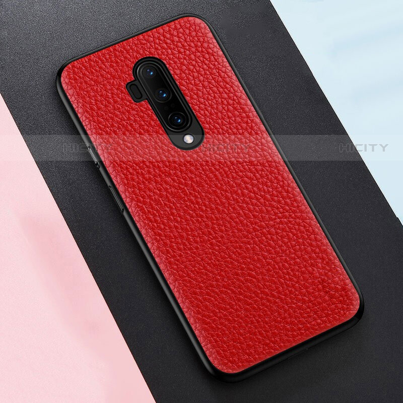 Silikon Hülle Handyhülle Gummi Schutzhülle Leder Tasche für OnePlus 7T Pro