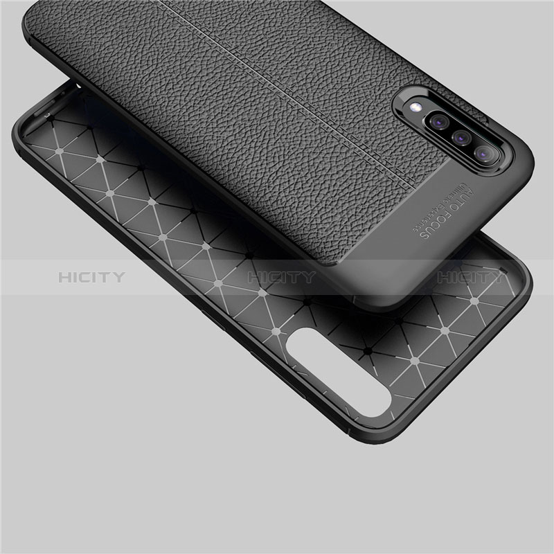 Silikon Hülle Handyhülle Gummi Schutzhülle Leder Tasche für Samsung Galaxy A50S groß