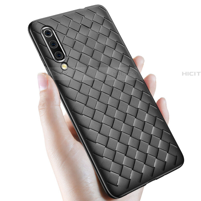 Silikon Hülle Handyhülle Gummi Schutzhülle Leder Tasche für Samsung Galaxy A70S Schwarz