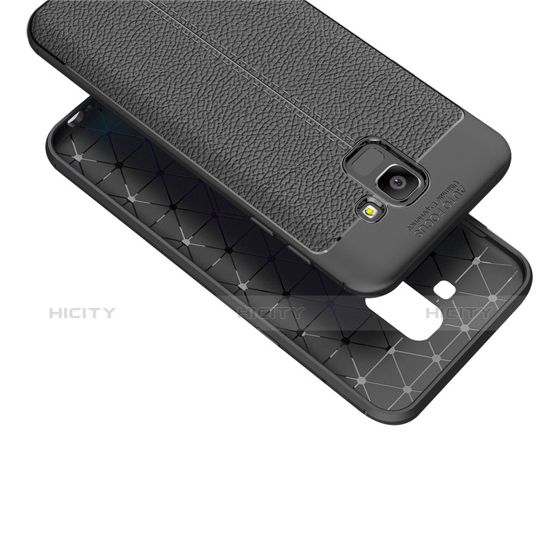 Silikon Hülle Handyhülle Gummi Schutzhülle Leder Tasche für Samsung Galaxy On6 (2018) J600F J600G