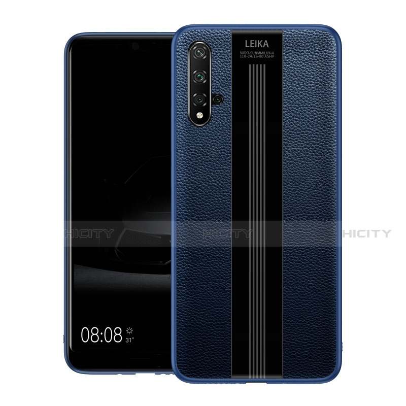 Silikon Hülle Handyhülle Gummi Schutzhülle Leder Tasche H01 für Huawei Honor 20S