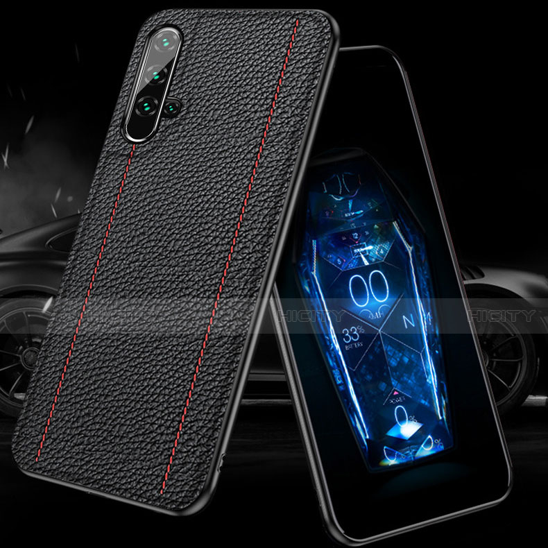 Silikon Hülle Handyhülle Gummi Schutzhülle Leder Tasche H02 für Huawei Honor 20S