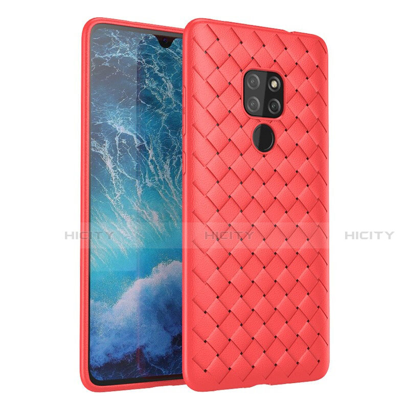 Silikon Hülle Handyhülle Gummi Schutzhülle Leder Tasche H03 für Huawei Mate 20