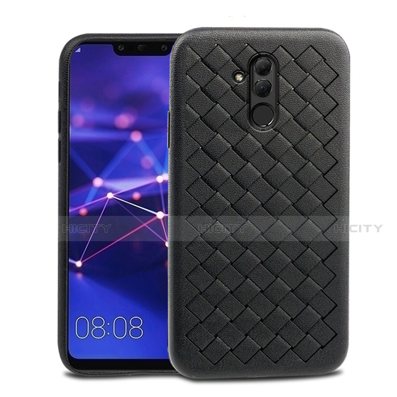 Silikon Hülle Handyhülle Gummi Schutzhülle Leder Tasche H05 für Huawei Mate 20 Lite