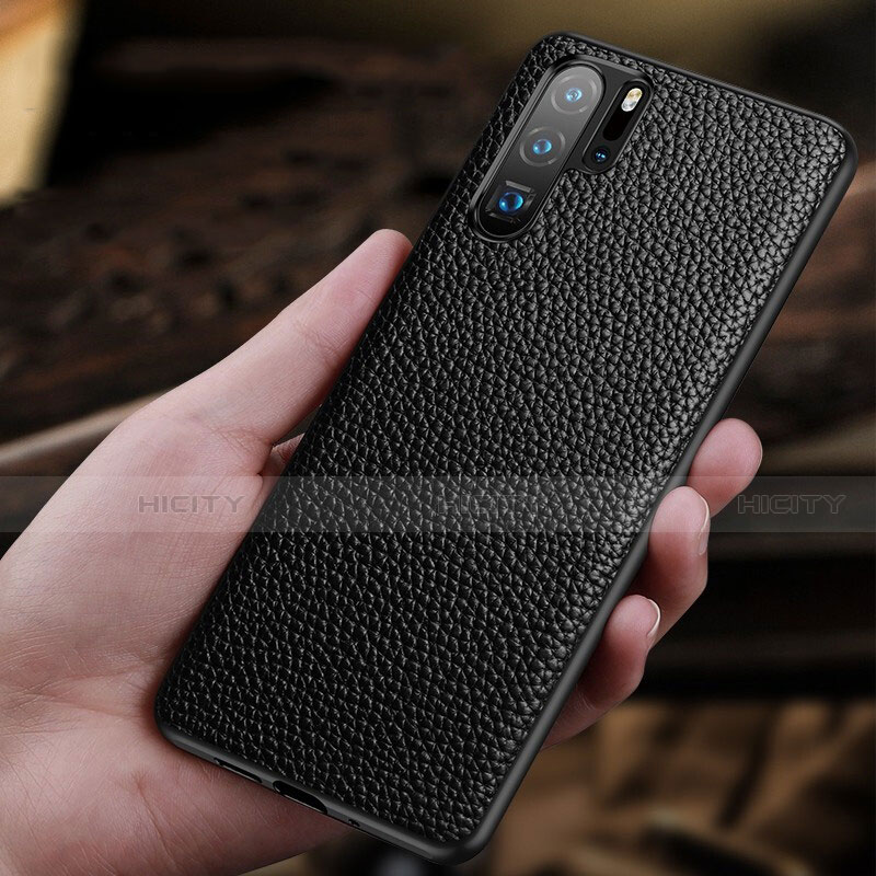 Silikon Hülle Handyhülle Gummi Schutzhülle Leder Tasche H05 für Huawei P30 Pro New Edition groß