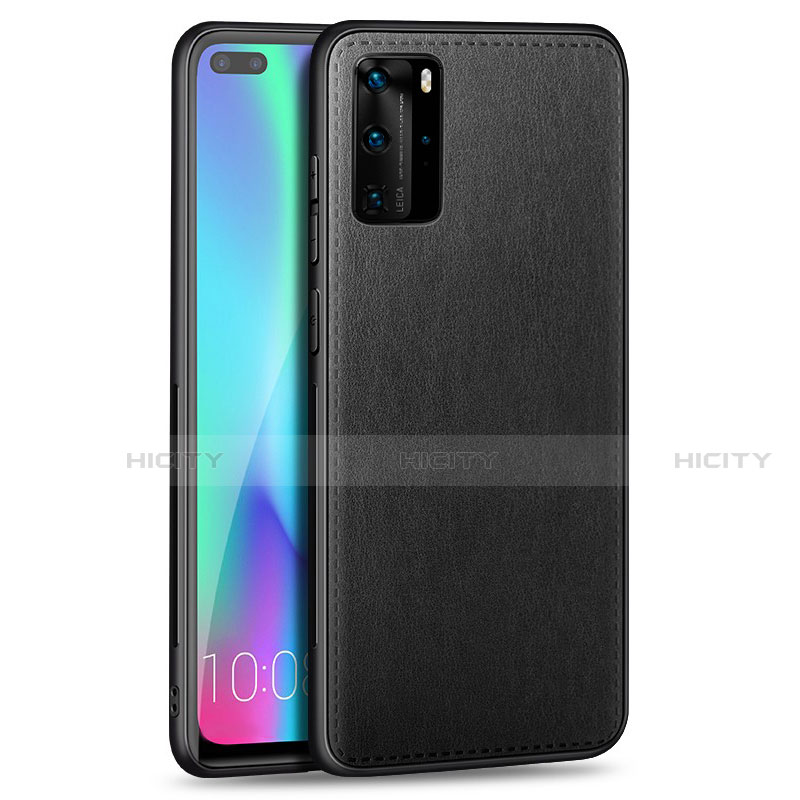 Silikon Hülle Handyhülle Gummi Schutzhülle Leder Tasche S01 für Huawei P40 Pro groß