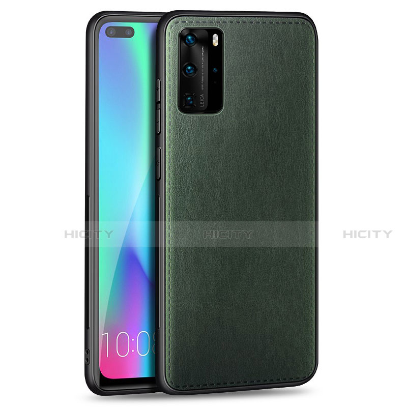 Silikon Hülle Handyhülle Gummi Schutzhülle Leder Tasche S01 für Huawei P40 Pro groß