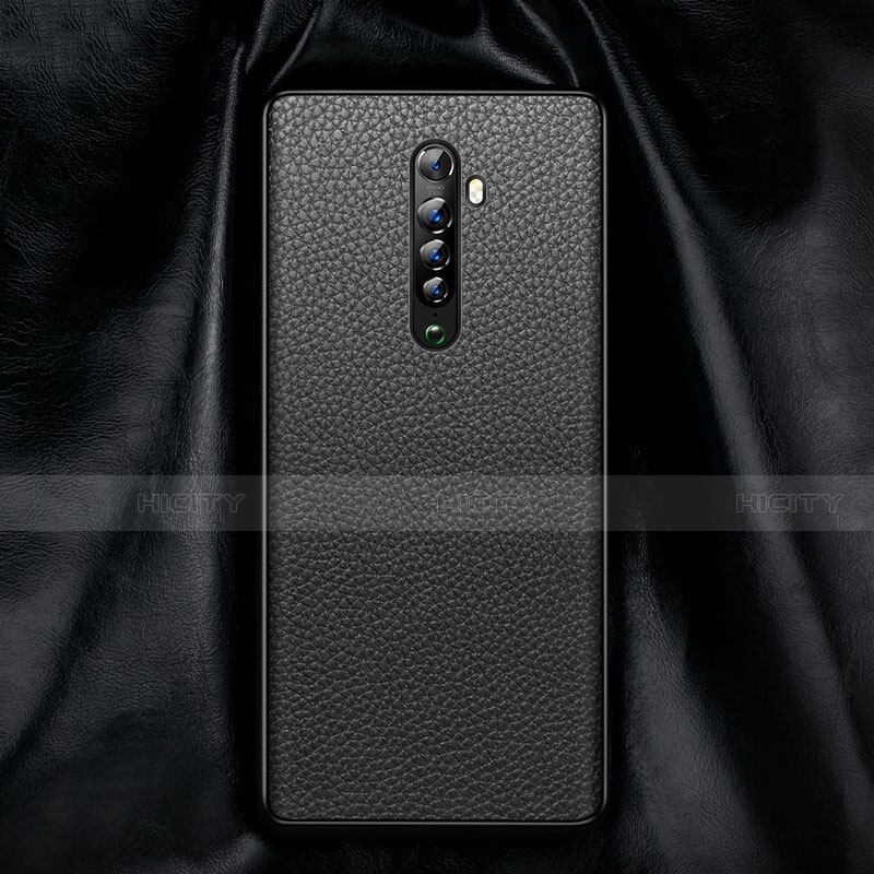 Silikon Hülle Handyhülle Gummi Schutzhülle Leder Tasche S01 für Oppo Reno2 groß