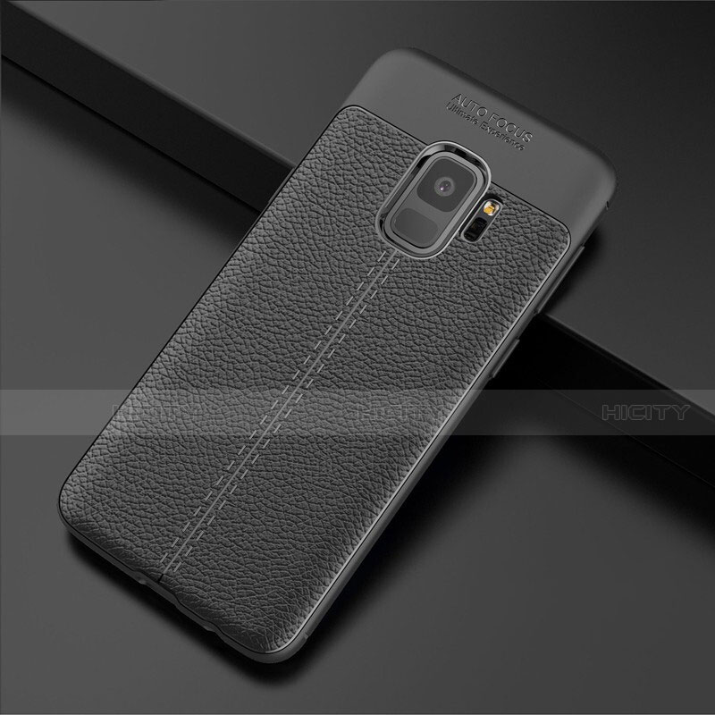 Silikon Hülle Handyhülle Gummi Schutzhülle Leder Tasche S01 für Samsung Galaxy S9