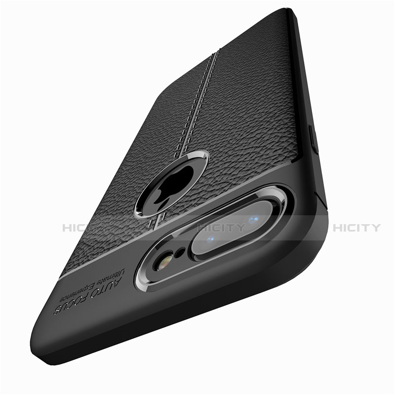 Silikon Hülle Handyhülle Gummi Schutzhülle Leder Tasche S05 für Apple iPhone 8 Plus groß