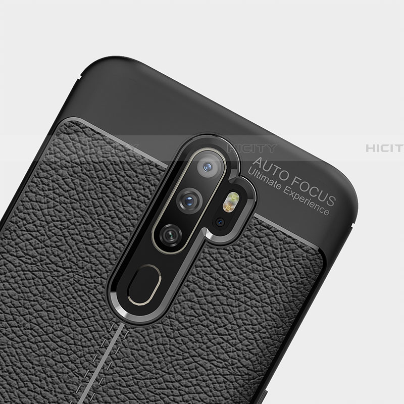 Silikon Hülle Handyhülle Gummi Schutzhülle Leder Tasche S08 für Oppo A9 (2020)