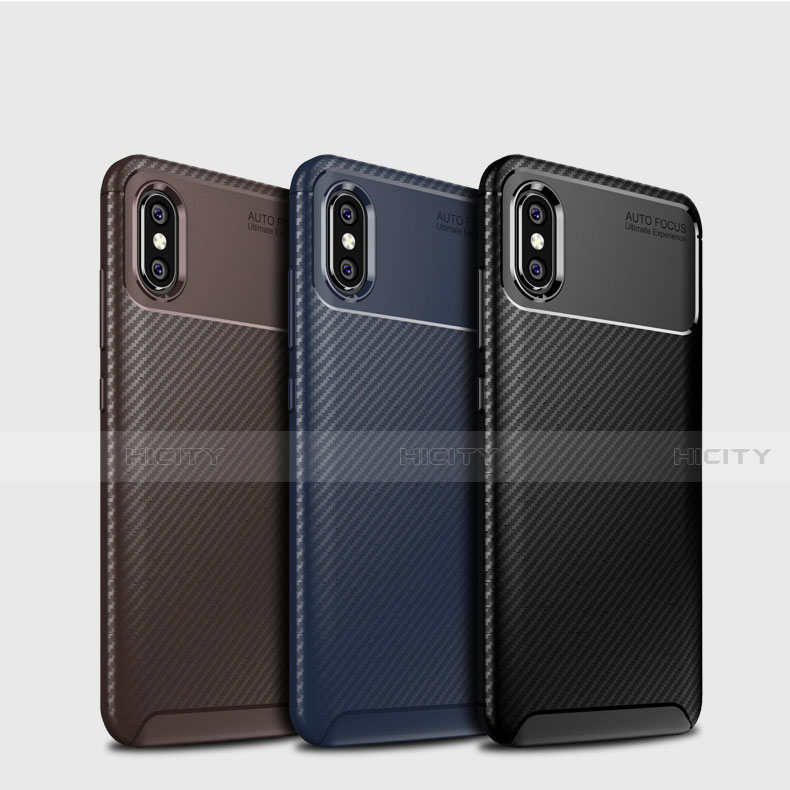 Silikon Hülle Handyhülle Gummi Schutzhülle Tasche Köper A01 für Xiaomi Mi 8 groß