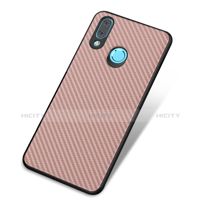 Silikon Hülle Handyhülle Gummi Schutzhülle Tasche Köper für Huawei Nova 3 Rosegold