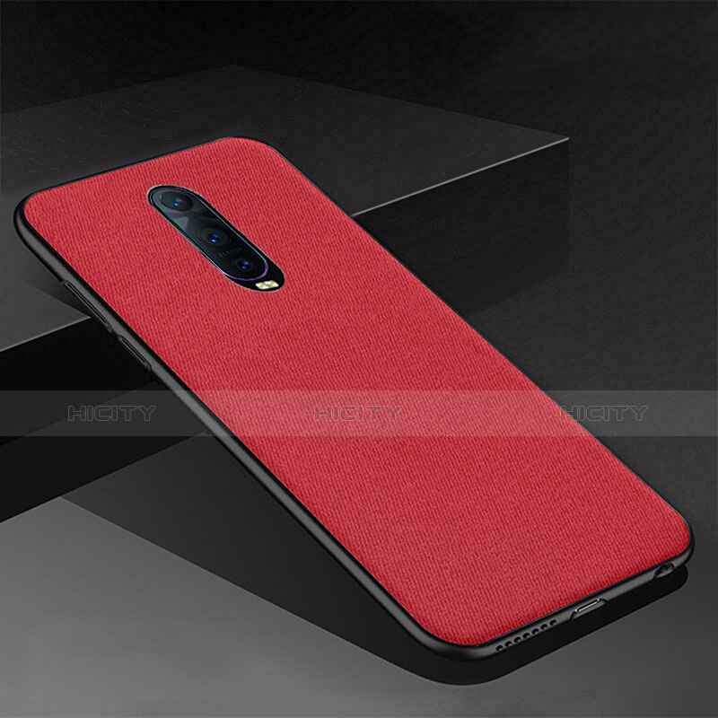 Silikon Hülle Handyhülle Gummi Schutzhülle Tasche Köper für Oppo RX17 Pro Rot