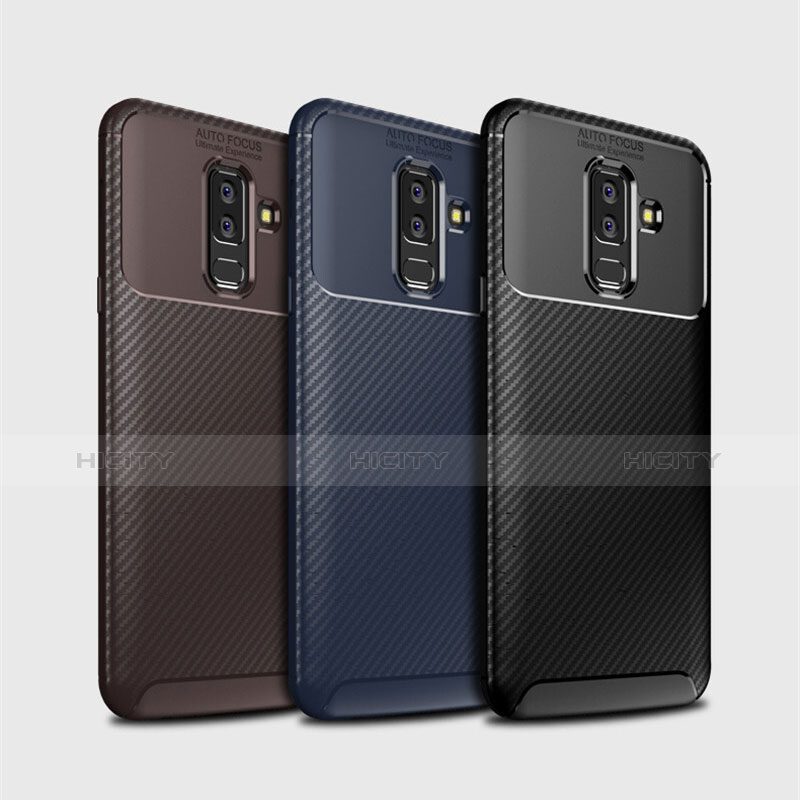 Silikon Hülle Handyhülle Gummi Schutzhülle Tasche Köper für Samsung Galaxy A6 Plus (2018)