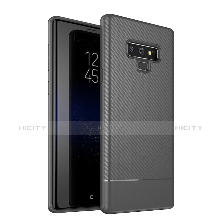 Silikon Hülle Handyhülle Gummi Schutzhülle Tasche Köper für Samsung Galaxy Note 9 Grau